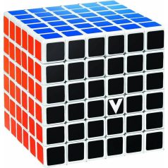 V-CUBE 6x6 versenykocka, fehér, egyenes