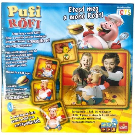 Pufi Röfi társasjáték - Okostojásjáték