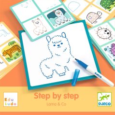   Cuki állatok lépésről lépésre - Step by Step Lama & Co - DJ08269