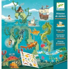   Tengeri kalandom - Mesélő matricás könyv - Adventures at sea