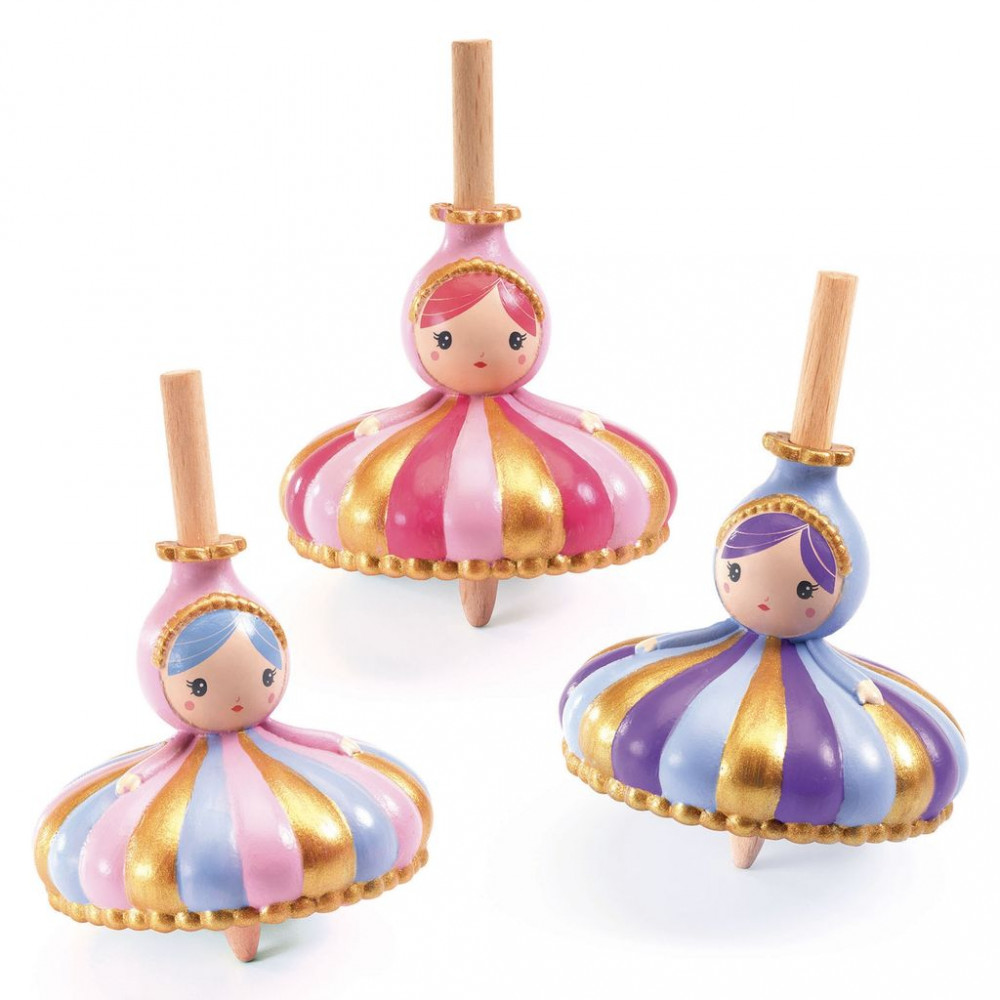 Hercegnős pörgettyű - Finommotorika - Princess spinning top - DD03444