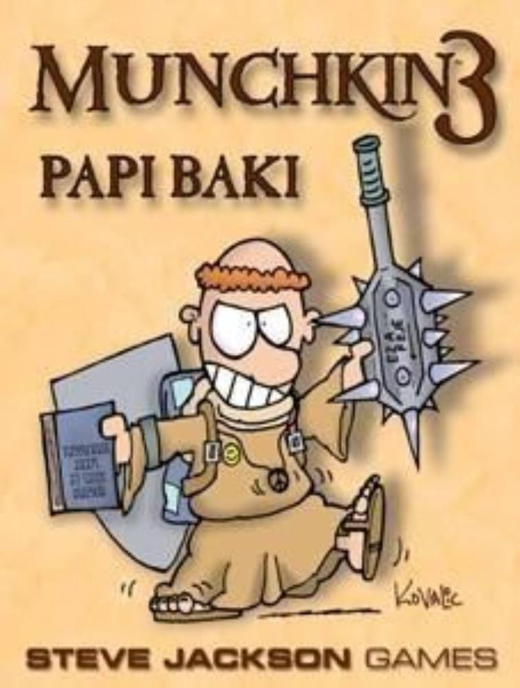 Munchkin 3 társasjáték - Papi Baki magyar kiadás