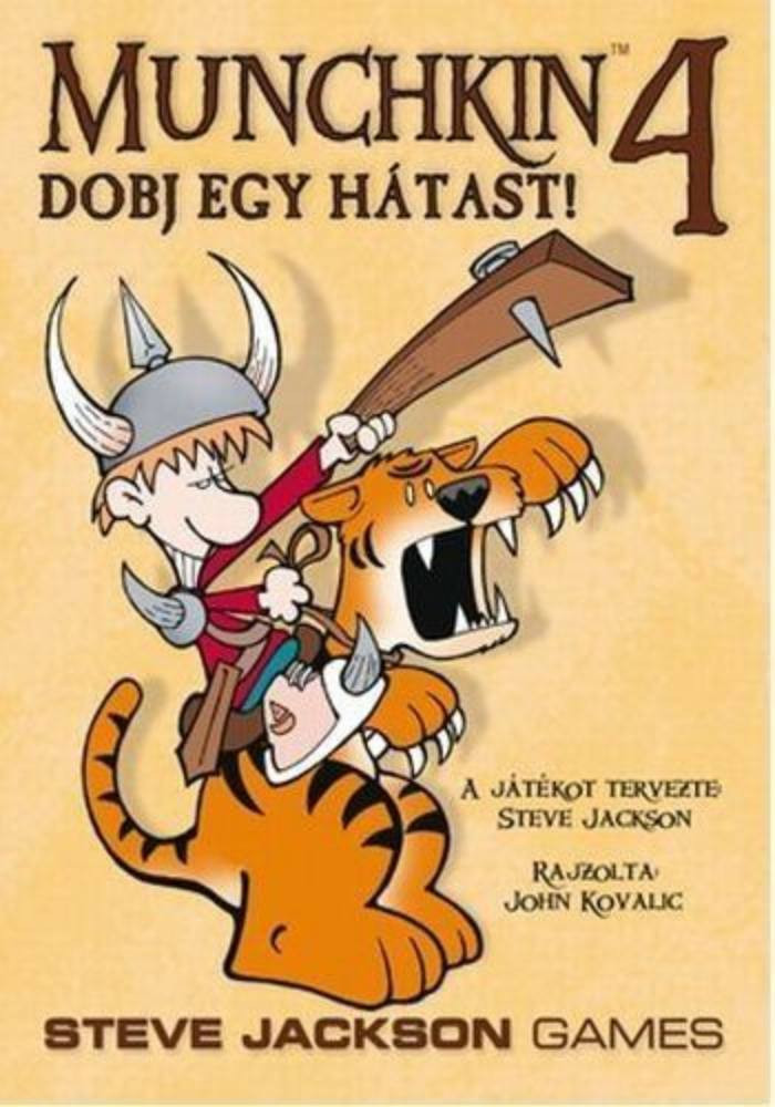 Munchkin 4 társasjáték - Dobj egy hátast magyar kiadás