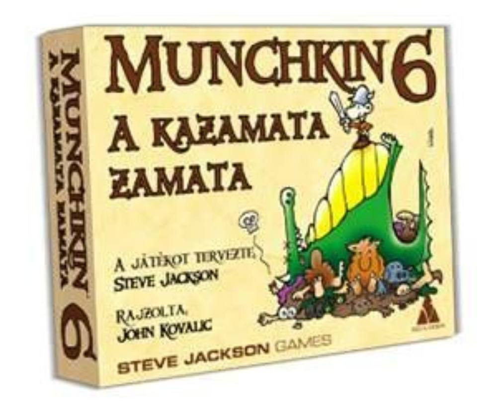 Munchkin 6 társasjáték - A kazamata zamata magyar kiadás