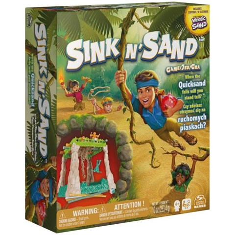 Sink 'N Sand Futóhomok társasjáték - Spin Master