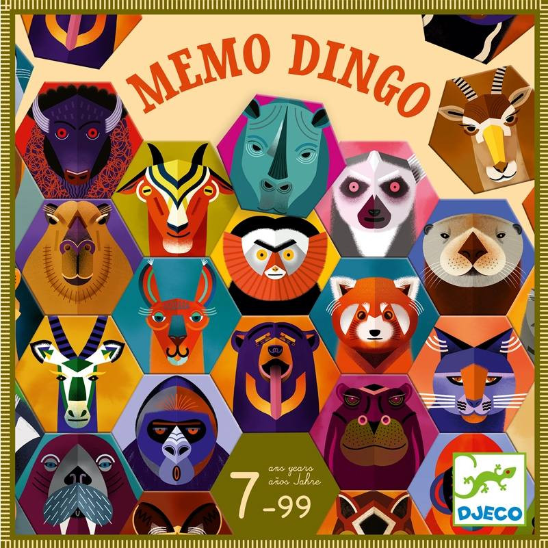 Memo Dingo - Memória játék - Memo Dingo - Djeco