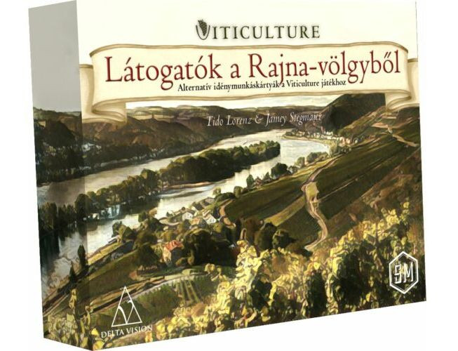 Viticulture: Látogatók a Rajna-völgyből társasjáték