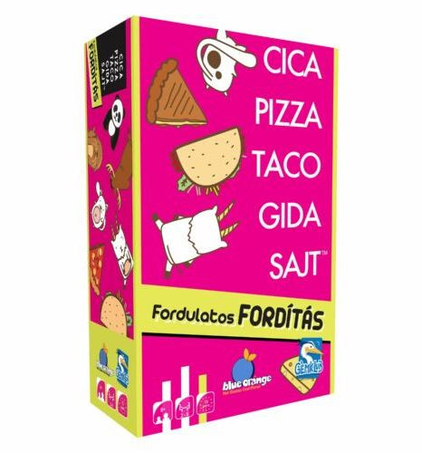 Cica, pizza, taco, gida, sajt ? Fordulatos fordítás partijáték